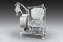 Mobile Sanitary IBC Unloading-Conveying System